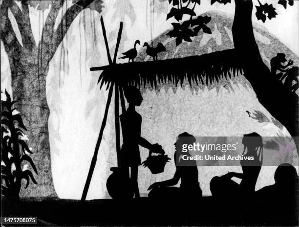 Der Knabe mit dem Mond auf der Stirn - Diese Legende vom Plusse Indus erzählt von dem kleinen Kindu-Jungen Sindhu, der seinen blinden Eltern im Wald...
