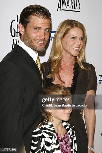 Casper Van Dien and Catherine Oxenberg with their daughter Grace