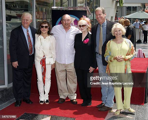Johnny Whitaker, Victoria Keith, Joe Santos and Shelley Fabares, Hollywood Chamber of Commerce, President/CEO Leron Gubler and Kathy Garver attend...