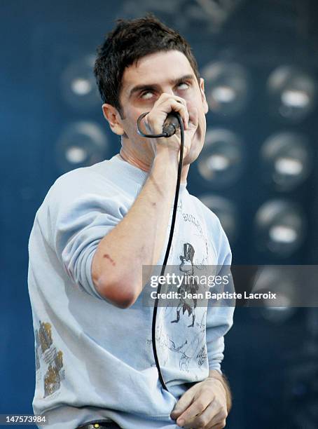 Dan Black of The Servant during 2005 Solidays Festival in Paris, France.