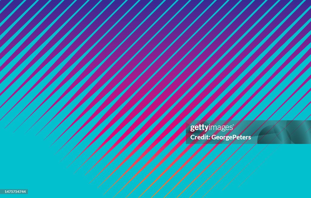 Half tone background with diagonal stripes