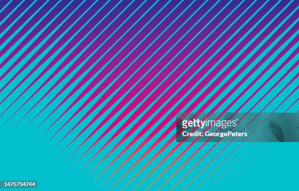 half tone background with diagonal stripes - in a row stock illustrations