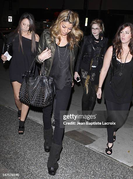 Jaimee Grubbs alleged Tiger Woods mistress sighting in West Hollywood on December 5, 2009 in Los Angeles, California.