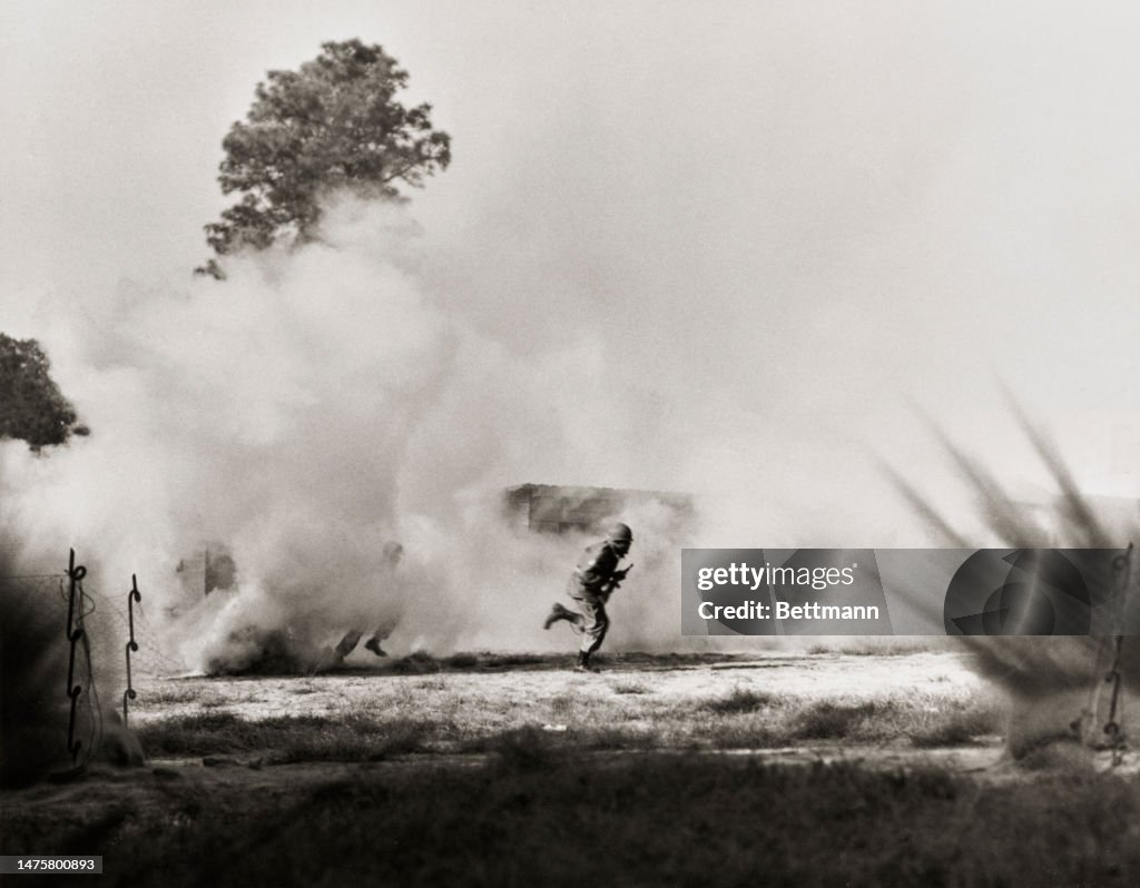 Army Ranger 1940 US Army Rangers practice house-to-house village fighting under... News ...