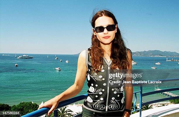 Virginie Ledoyen during Cannes 2002 - Virginie Ledoyen Portraits at Hotel Martinez in Cannes, France.