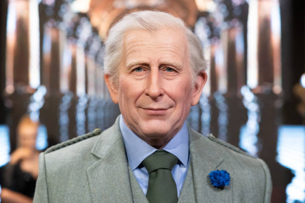 FRA: King Charles III:  Wax Figure Unveiling At Musee Grevin In Paris