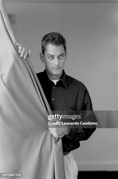 American author and filmmaker Paul Benjamin Auster, Lido, Venice, Italy, 2nd September 1996.