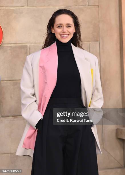 Daisy Head attends the "Dungeons & Dragons: Honour Among Thieves" UK Premiere at Cineworld Leicester Square on March 23, 2023 in London, England.