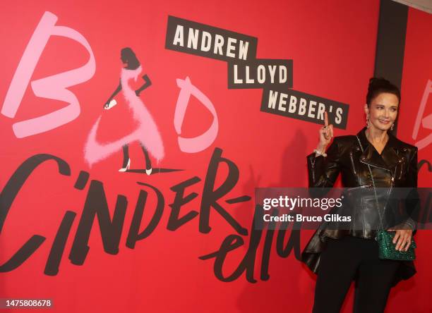 Lynda Carter poses at the opening night of the new Andrew Lloyd Webber Musical "Bad Cinderella" on Broadway at The Imperial Theatre on March 23, 2023...