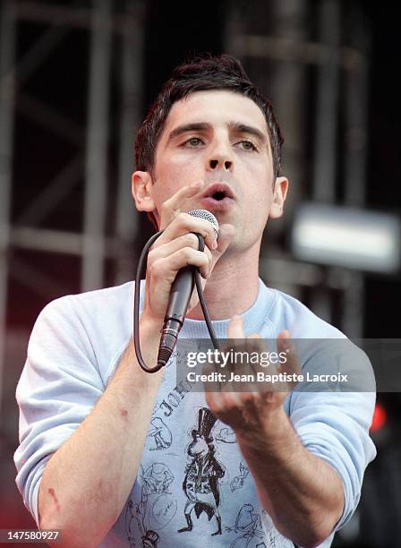 Dan Black of The Servant during 2005 Solidays Festival in Paris, France.