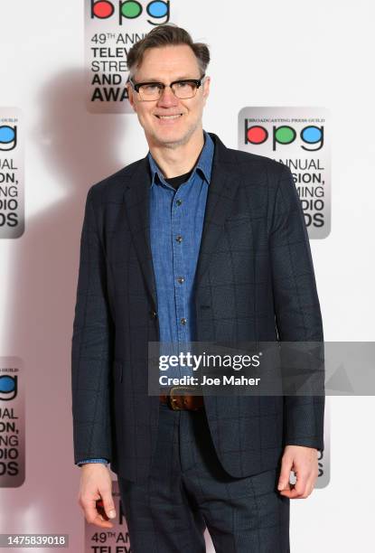 David Morrissey attends the 49th Broadcasting Press Guild Awards 2023 at the Royal Horse Guards Hotel on March 24, 2023 in London, England.