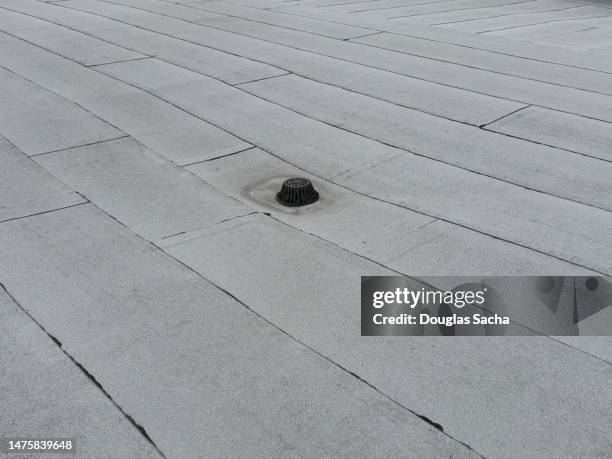 rubber membrane roof - epdm - bituminous coal stock pictures, royalty-free photos & images