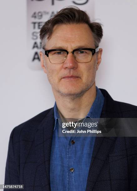 David Morrissey attends The 49th Broadcasting Press Guild Awards 2023 at the Royal Horse Guards Hotel on March 24, 2023 in London, England.