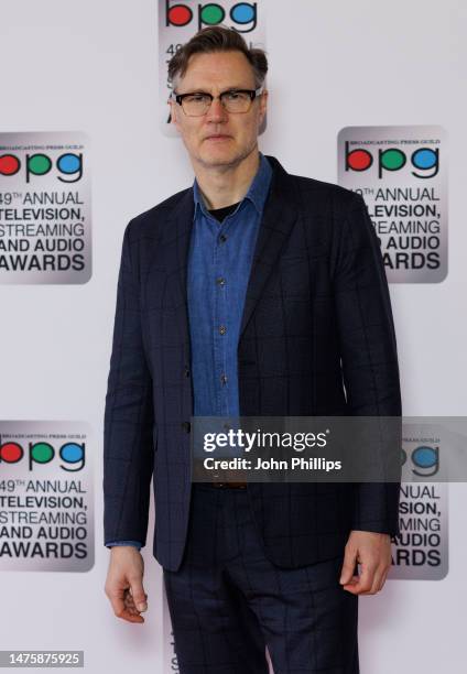 David Morrissey attends The 49th Broadcasting Press Guild Awards 2023 at the Royal Horse Guards Hotel on March 24, 2023 in London, England.