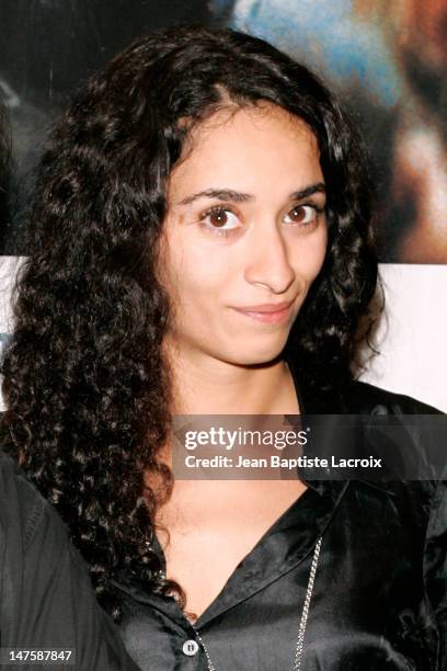 Rachida Brakni during "Ne quittez pas !" Premiere at UGC Danton in Paris, France.