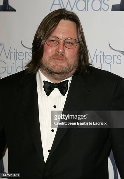 William Monahan during 2007 Writers Guild of America - Press Room at Hyatt Regency Century Plaza Hotel in Los Angeles, California, United States.