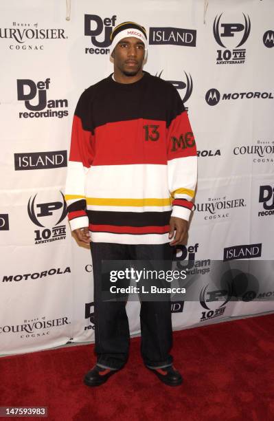 Damien Robinson of the New York Jets during The Island Def Jam/Courvoisier Holiday/Charmbracelet Release Party at Capitale in New York City, New...