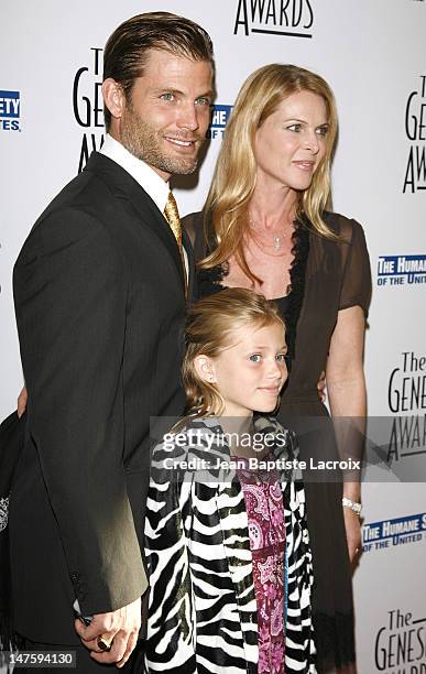 Casper Van Dien and Catherine Oxenberg with their daughter Grace