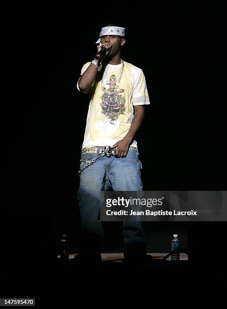 Juelz Santana during Chris Brown, Juelz Santana, Ne-Yo, Lil Wayne and Dem Franchize Boyz in Concert in Miami - September 8, 2006 at American Airlines...