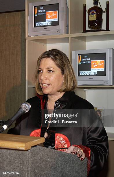 Robin Bronk during 2003 Park City - Ray-Ban Visonary Award for Colin Callender of HBO Original Films in Park City, UT, United States.