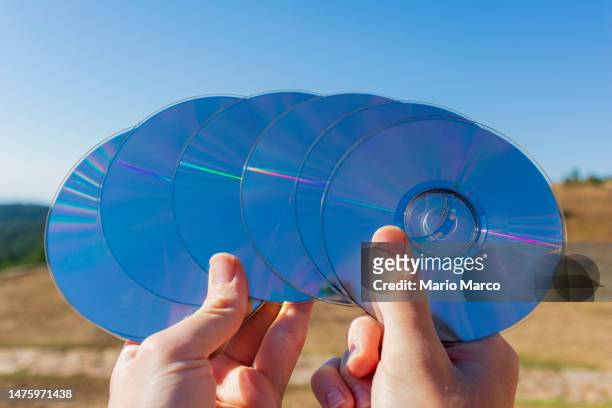 outdated technology cd - vinyl film stock pictures, royalty-free photos & images
