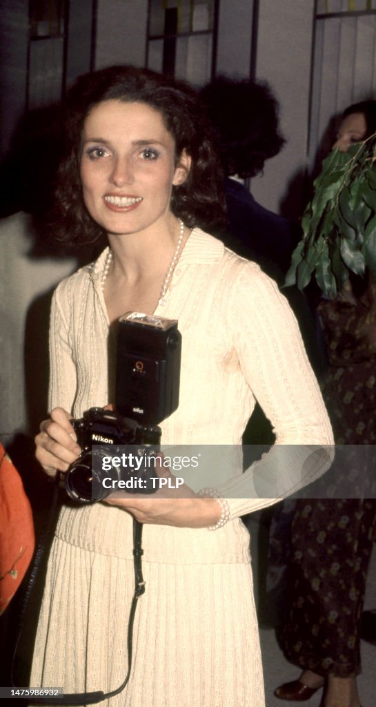 Margaret Trudeau At Perrier Party