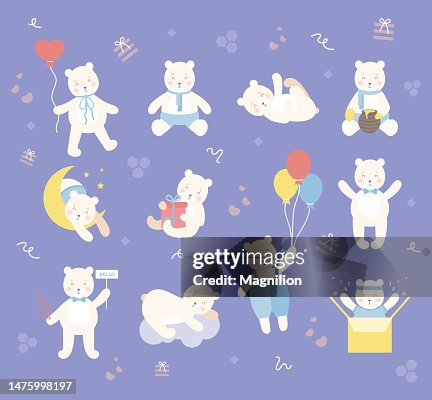 Teddy Bear Vector Set Teddy Bear Vector Set