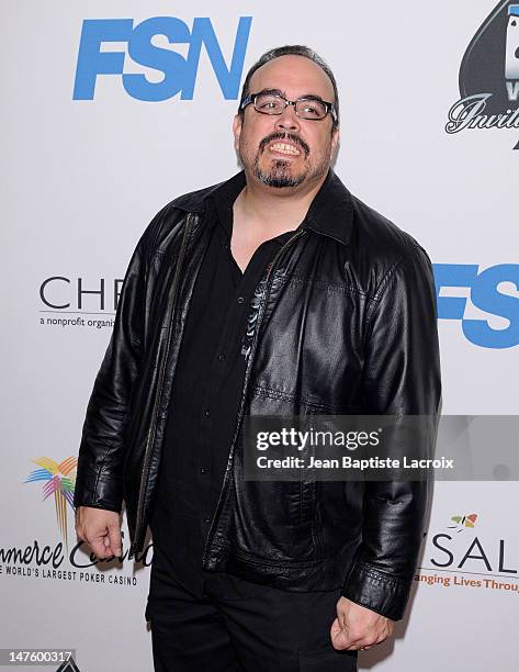 David Zayas arrives at the 8th Annual World Poker Tour Invitational at Commerce Casino on February 20, 2010 in City of Commerce, California.