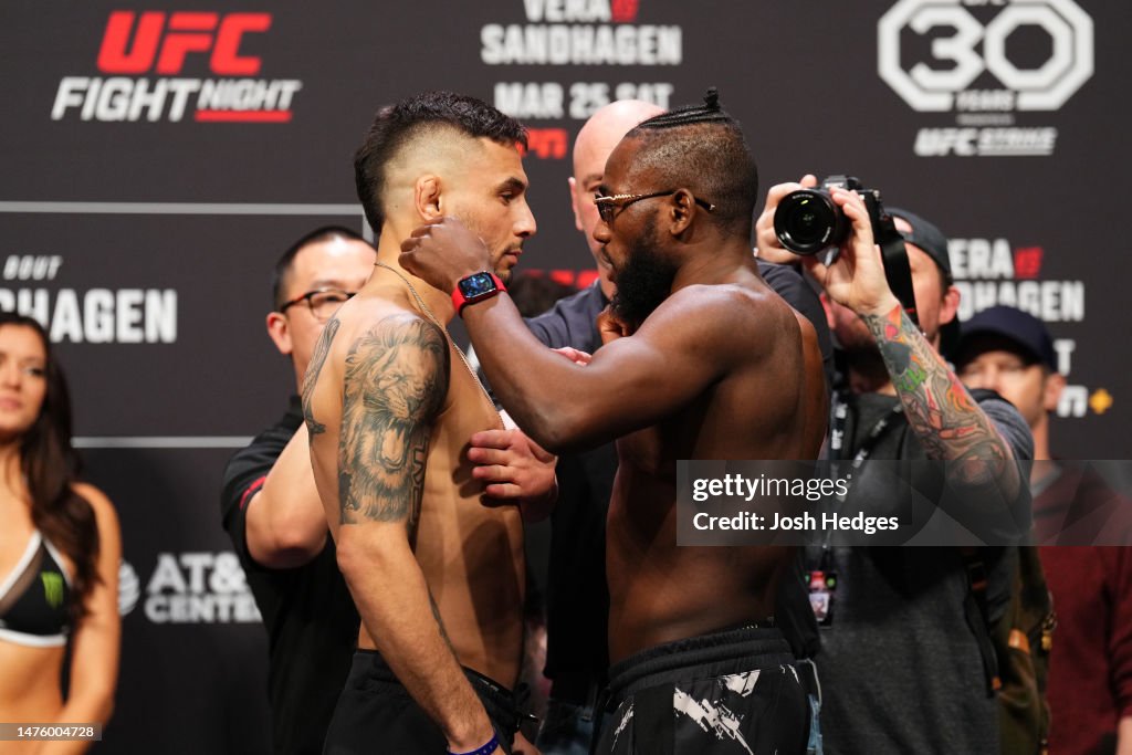 UFC Fight Night: Vera v Sandhagen Ceremonial Weigh-in