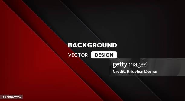 abstract dark red papercut background with blank space design. modern futuristic background - gray triangle background stock illustrations