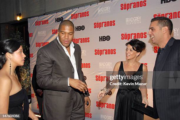 Michael Strahan, Annabella Sciorra and Bobby Cannavale