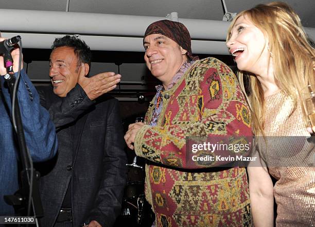 *Exclusive* Bruce Springsteen, Steven Van Zandt and Maureen Van Zandt attend The Kristen Ann Carr Fund's annual fundraiser "A Night to Remember" Gala...