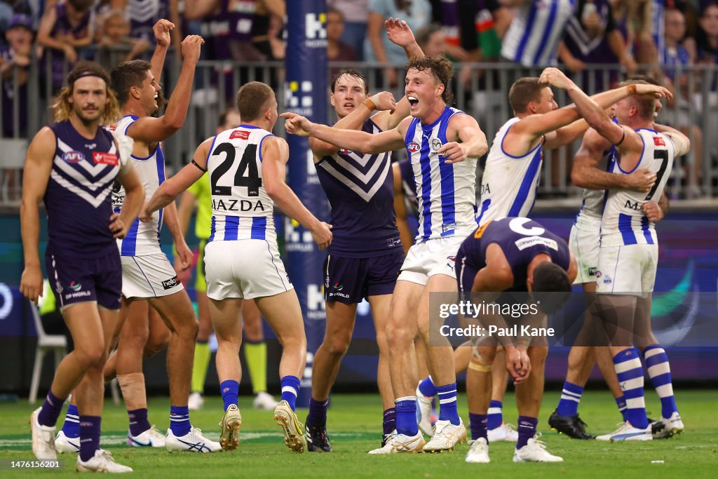 AFL Rd 2 - Fremantle v North Melbourne