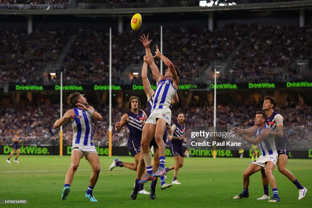 AFL Rd 2 - Fremantle v North Melbourne
