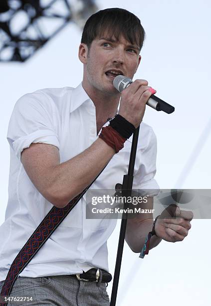 Dan Gillespie Sells of The Feeling during 2007 Coachella Valley Music and Arts Festival - Day 3 at Empire Polo Field in Indio, California, United...