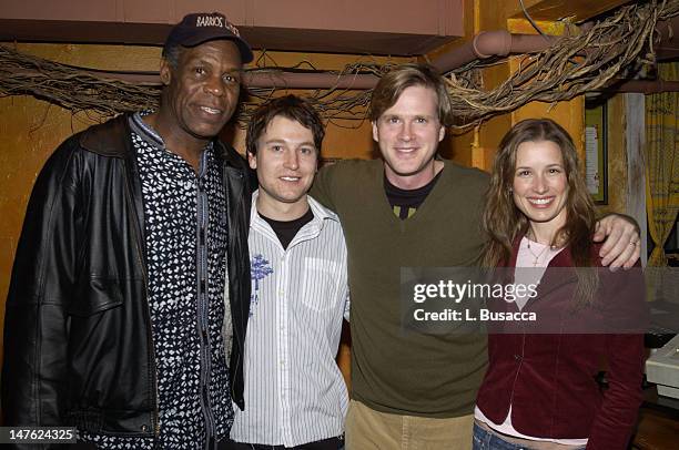 Danny Glover, Leigh Whannell, Cary Elwes and Shawnee Smith