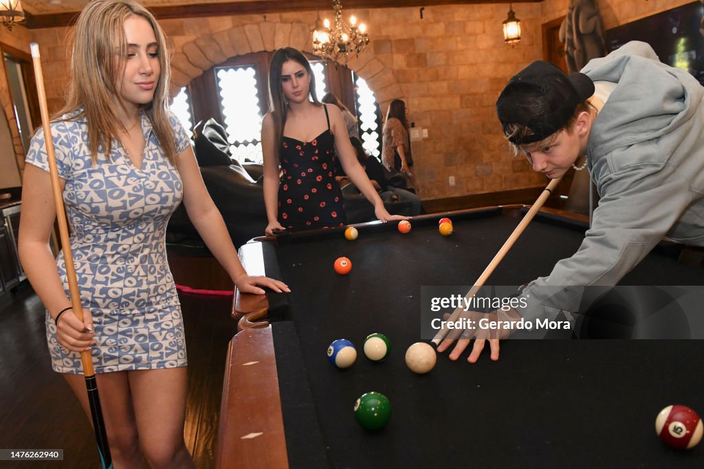 Ava Kolker, Lexy Kolker and Stefan Benz attend the Zigazoo launch