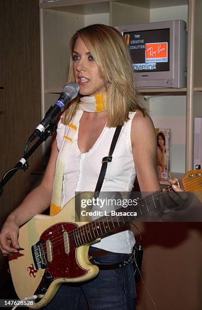 Liz Phair during 2003 Park City - Ray-Ban Visonary Award for Colin Callender of HBO Original Films in Park City, UT, United States.