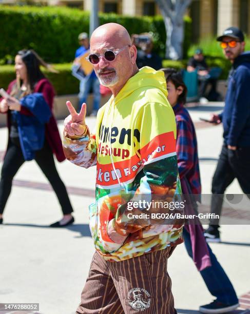 Howie Mandel is seen on March 25, 2023 in Pasadena, California.