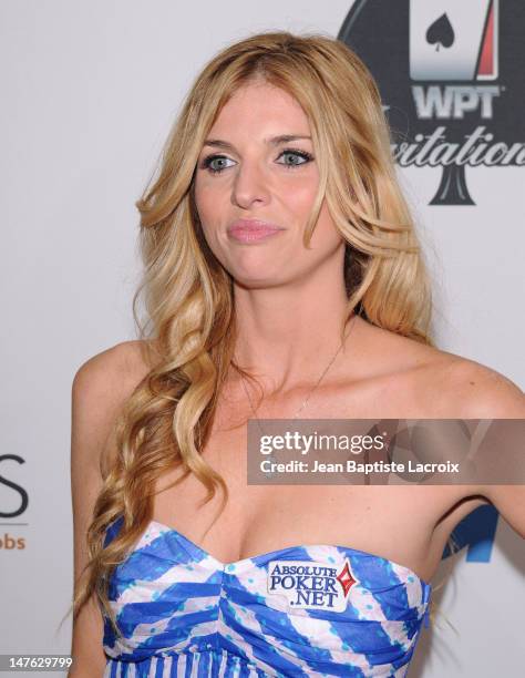 Trishelle Cannatella arrives at the 8th Annual World Poker Tour Invitational at Commerce Casino on February 20, 2010 in City of Commerce, California.