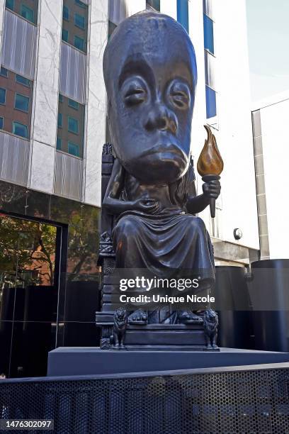Oracle Statue Hammer Museum Los Angeles Photos and Premium High Res Pictures - Getty ...