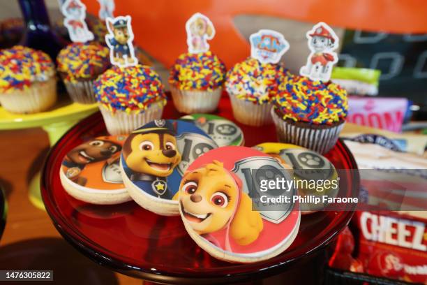 General atmosphere at PAW Patrol's 10 year anniversary "ALL PAWS ON DECK" advance screening at Nickelodeon in Burbank at Nickelodeon Animation Studio...