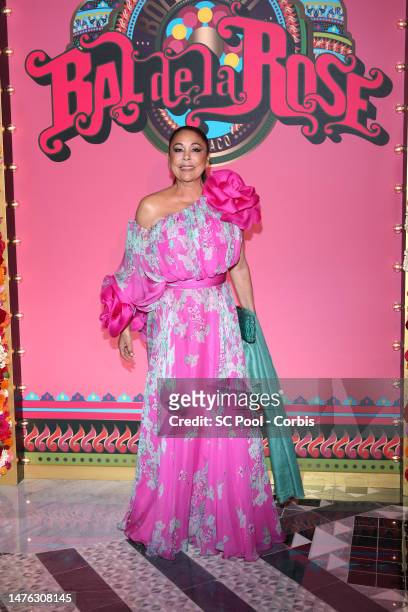 Isabel Pantoja attends the Rose Ball 2023 on March 25, 2023 in Monaco, Monaco.
