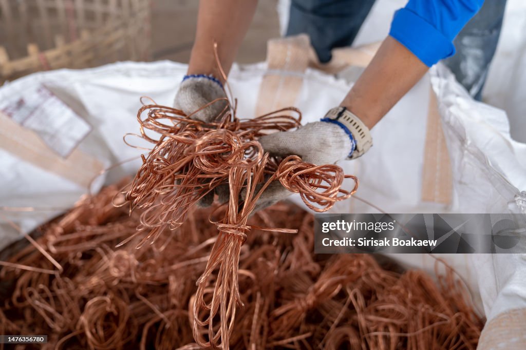 Copper scrap meta