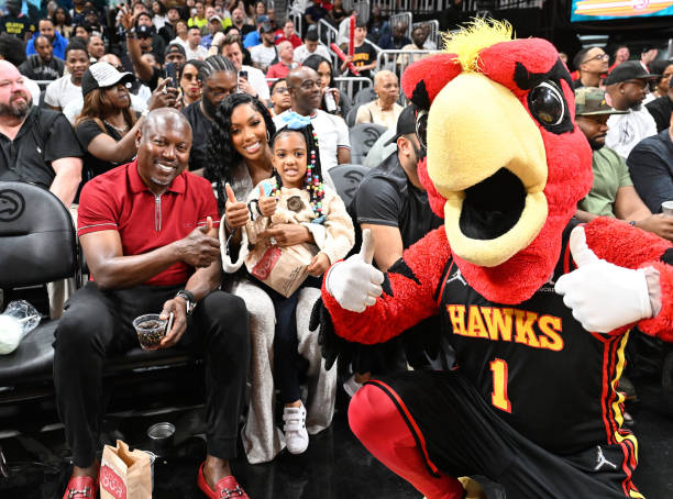 GA: Celebrities Attend Indiana Pacers v Atlanta Hawks