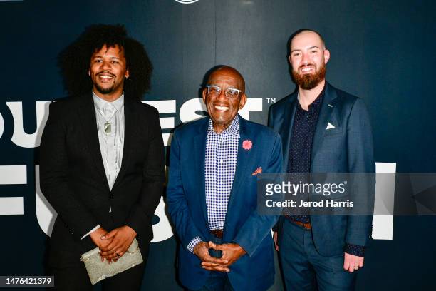 Dr. Matt, Al Roker and Director Tim Harris attend 2023 Outfest Fusion QTBIPOC Film Festival - "Kenyatta: Do Not Wait Your Turn" Premiere at TCL...