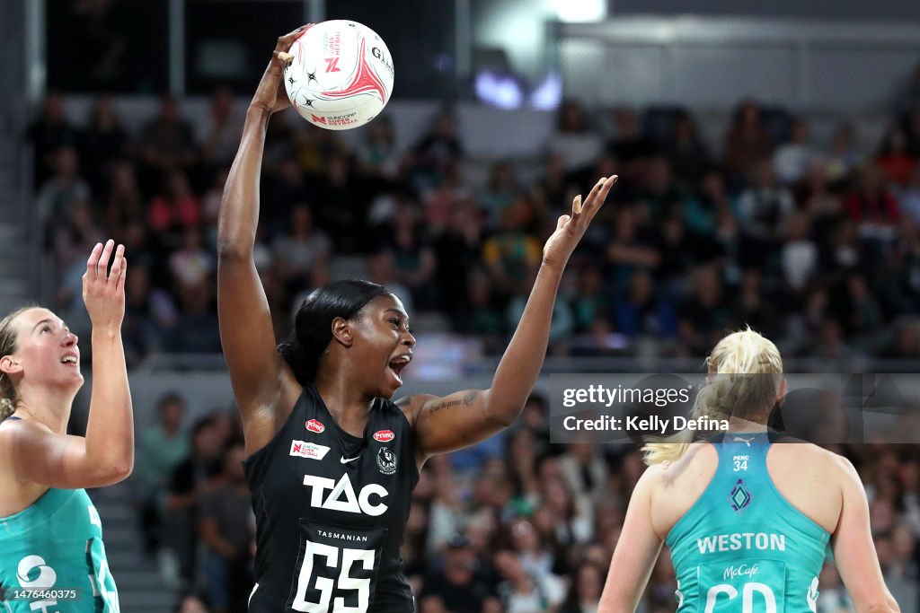 Super Netball Rd 2 - Collingwood Magpies v Melbourne Vixens