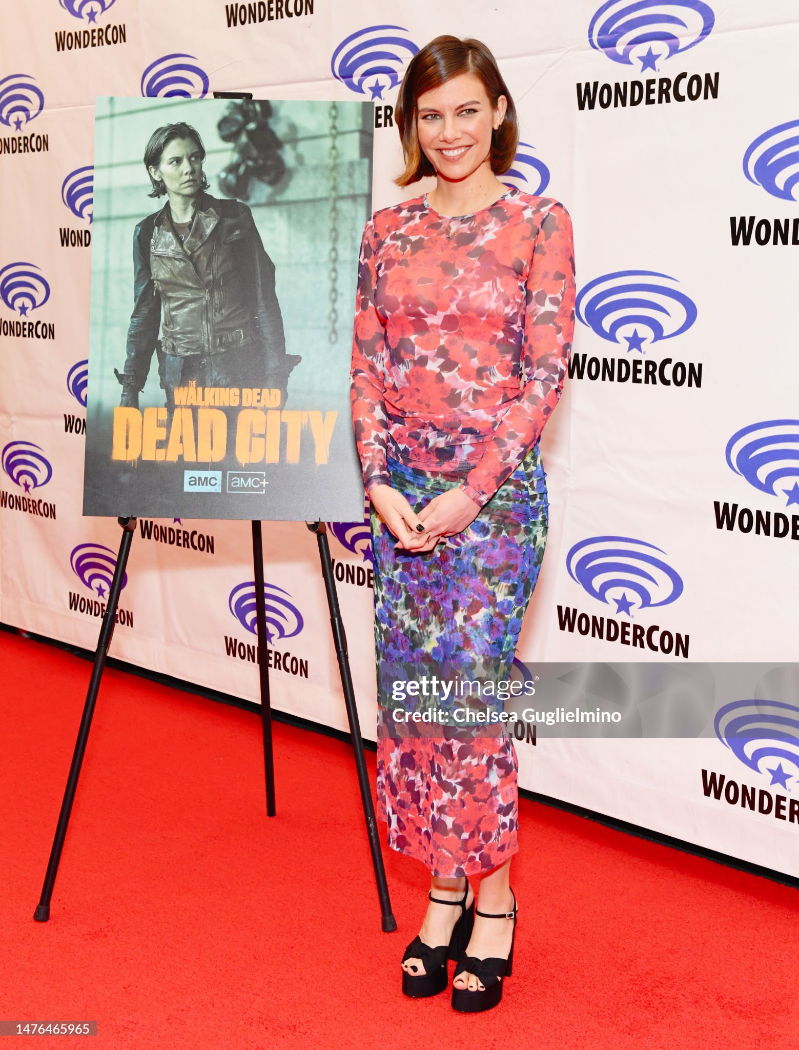 Lauren Cohan - attending "The Walking Dead: Dead City" Photocall at 2023 Wondercon in HQ