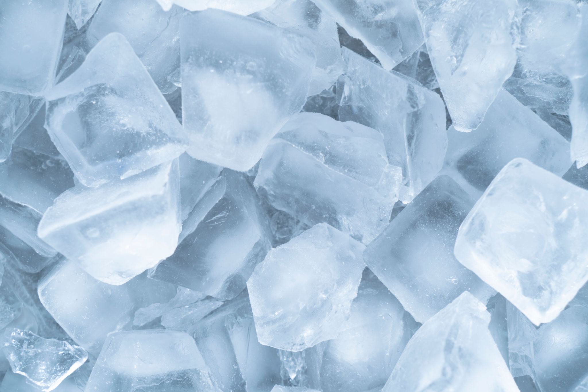 crystal clear ice