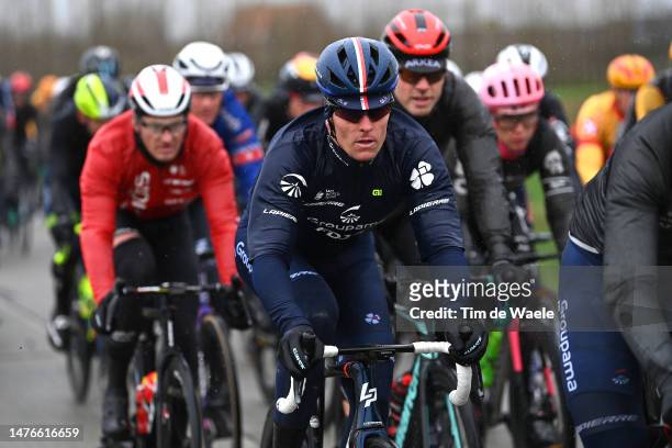 Arnaud Démare of France and Team Groupama - FDJ competes during the 85th Gent-Wevelgem in Flanders Fields 2023, Men's Elite a 260.9km one day race...